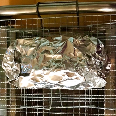 食感が楽しい！オクラとえのきのホイル焼き